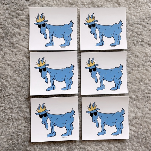 Goat USA Other 6 Pack Og Goat Usa Stickers Brand New Never Have